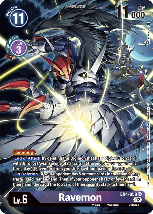 Image for Ravemon (Alternate Art) - Digimon Card Game