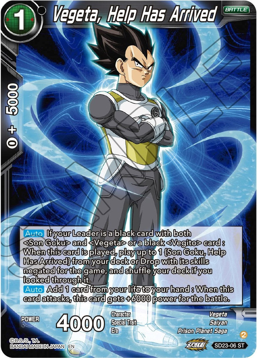 Image for Vegeta, Help Has Arrived - Dragon Ball Super: Masters