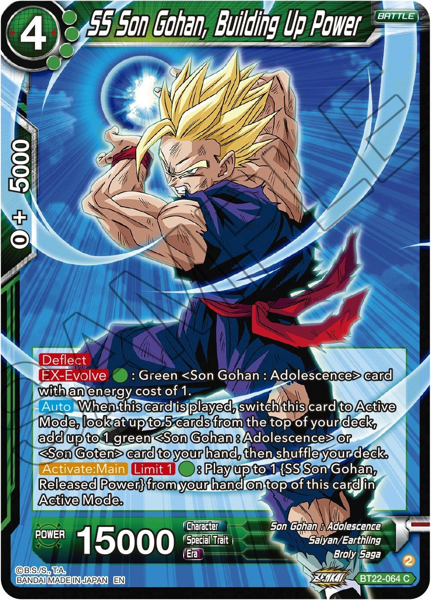 Image for SS Son Gohan, Building Up Power - Dragon Ball Super: Masters