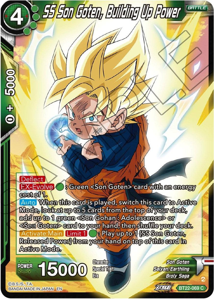 Image for SS Son Goten, Building Up Power - Dragon Ball Super: Masters