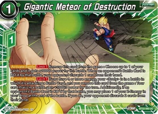 Image for Gigantic Meteor of Destruction - Dragon Ball Super: Masters