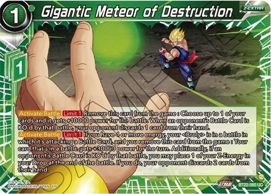 Image for Gigantic Meteor of Destruction - Dragon Ball Super: Masters