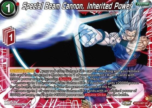 Image for Special Beam Cannon, Inherited Power - Dragon Ball Super: Masters