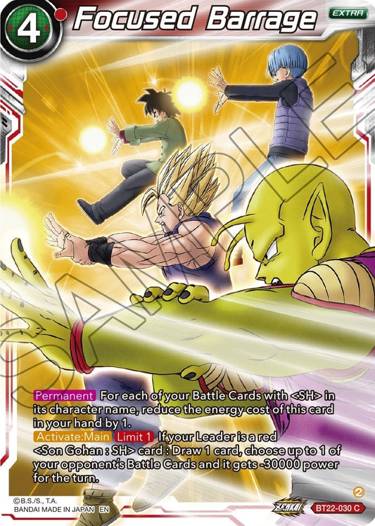 Image for Focused Barrage - Dragon Ball Super: Masters