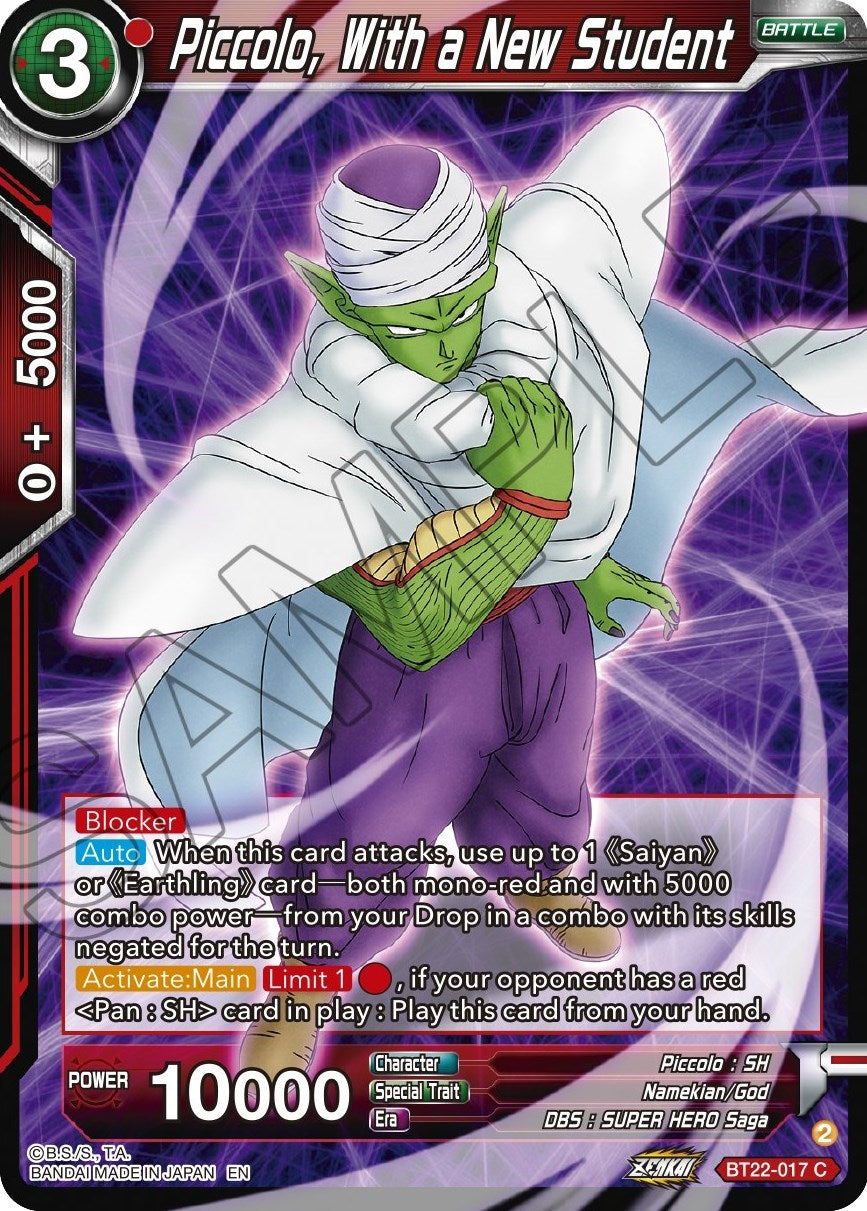 Image for Piccolo, With a New Student - Dragon Ball Super: Masters