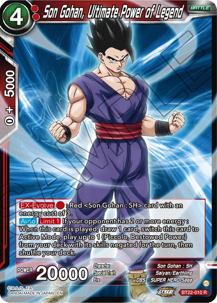 Image for Son Gohan, Ultimate Power of Legend - Dragon Ball Super: Masters