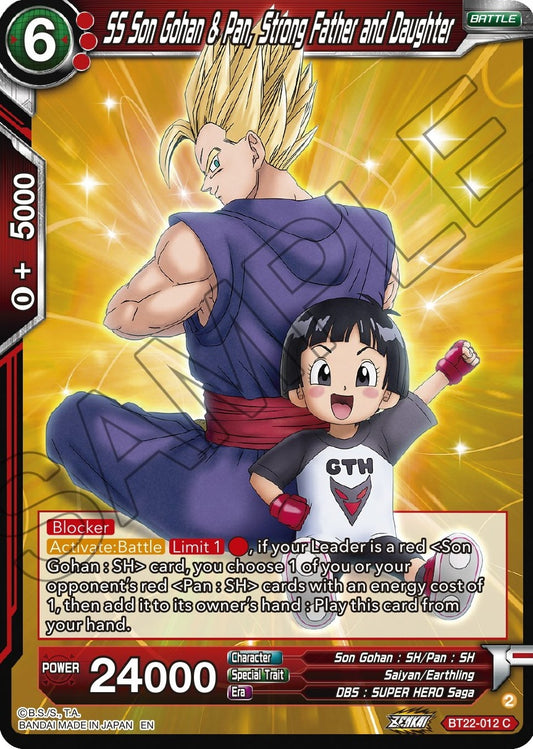 Image for SS Son Gohan & Pan, Strong Father and Daughter - Dragon Ball Super: Masters