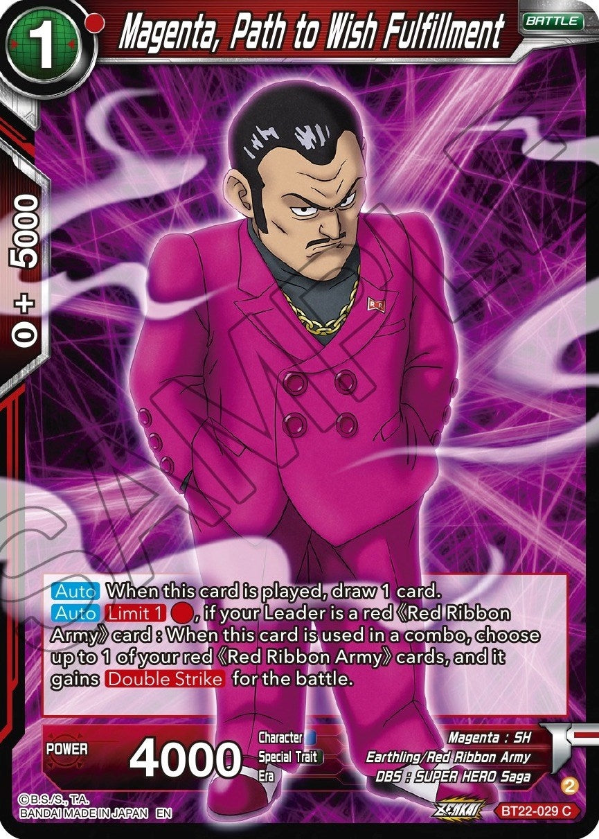 Image for Magenta, Path to Wish Fulfillment - Dragon Ball Super: Masters