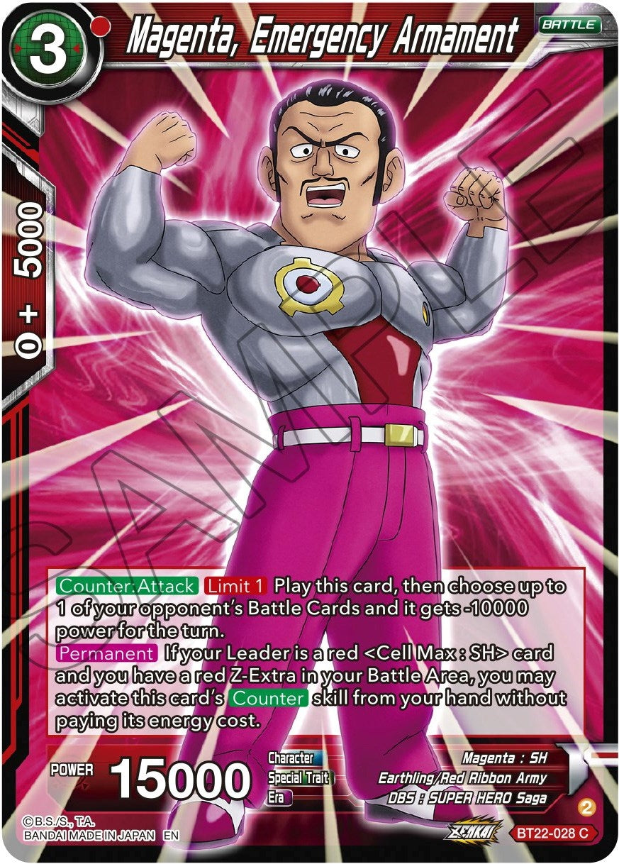 Image for Magenta, Emergency Armament - Dragon Ball Super: Masters