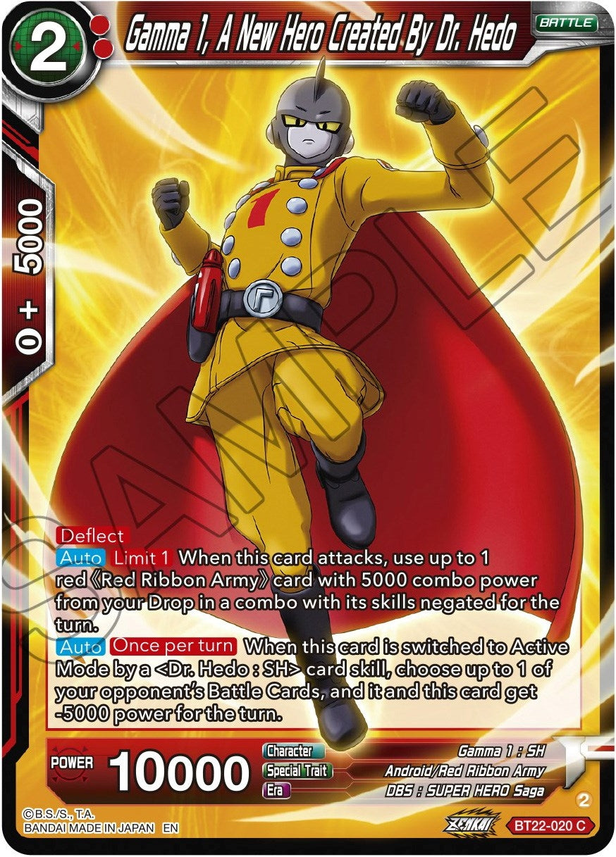 Image for Gamma 1, A New Hero Created By Dr. Hedo - Dragon Ball Super: Masters