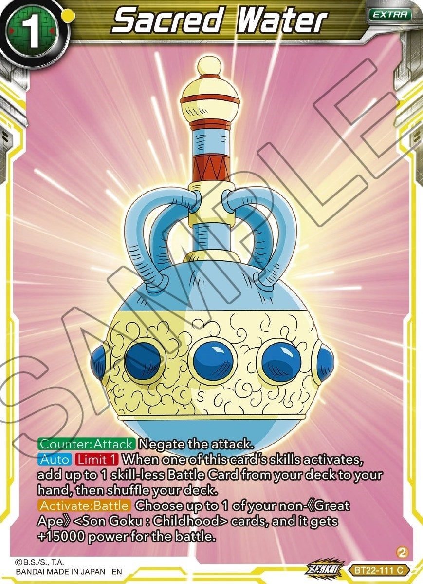 Image for Sacred Water - Dragon Ball Super: Masters
