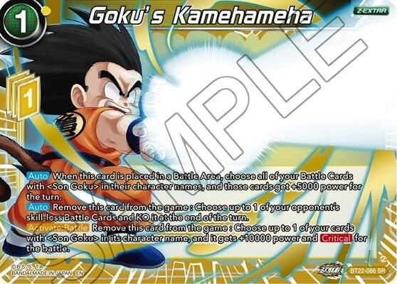 Image for Goku's Kamehameha - Dragon Ball Super: Masters