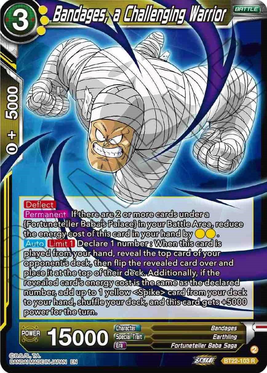 Image for Bandages, a Challenging Warrior - Dragon Ball Super: Masters