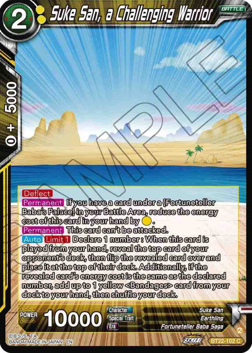 Image for Suke San, a Challenging Warrior - Dragon Ball Super: Masters