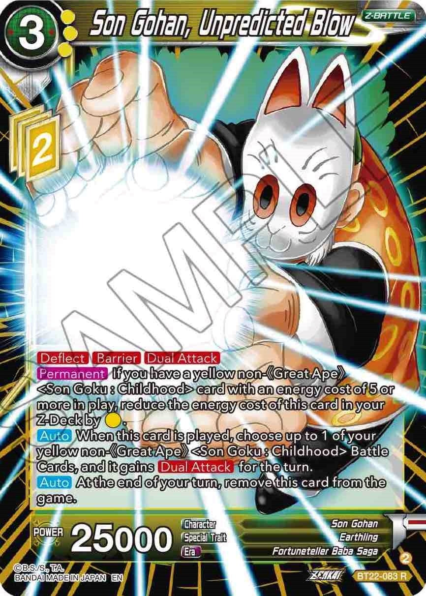 Image for Son Gohan, Unpredicted Blow - Dragon Ball Super: Masters
