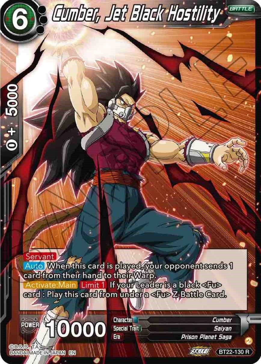 Image for Cumber, Jet Black Hostility - Dragon Ball Super: Masters