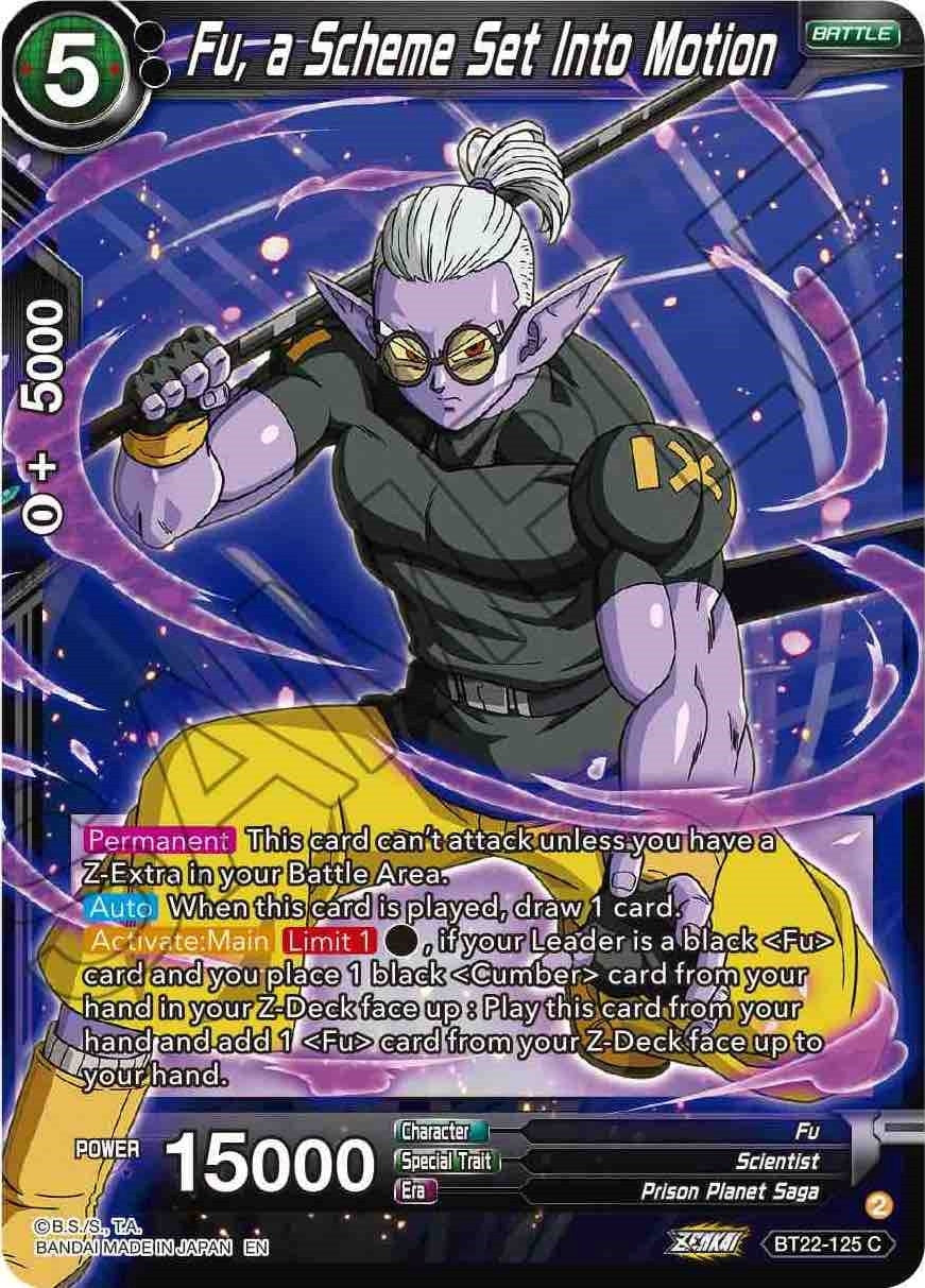 Image for Fu, a Scheme Set Into Motion - Dragon Ball Super: Masters