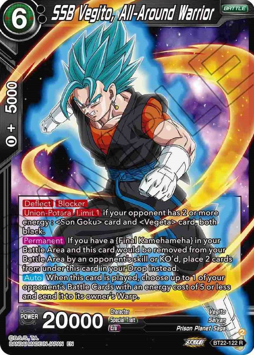 Image for SSB Vegito, All-Around Warrior - Dragon Ball Super: Masters