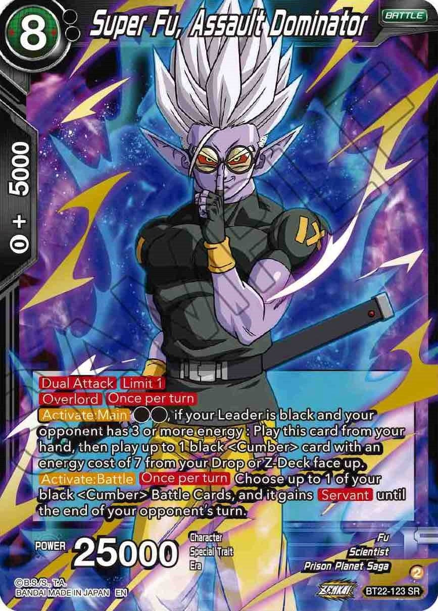 Image for Super Fu, Assault Dominator - Dragon Ball Super: Masters