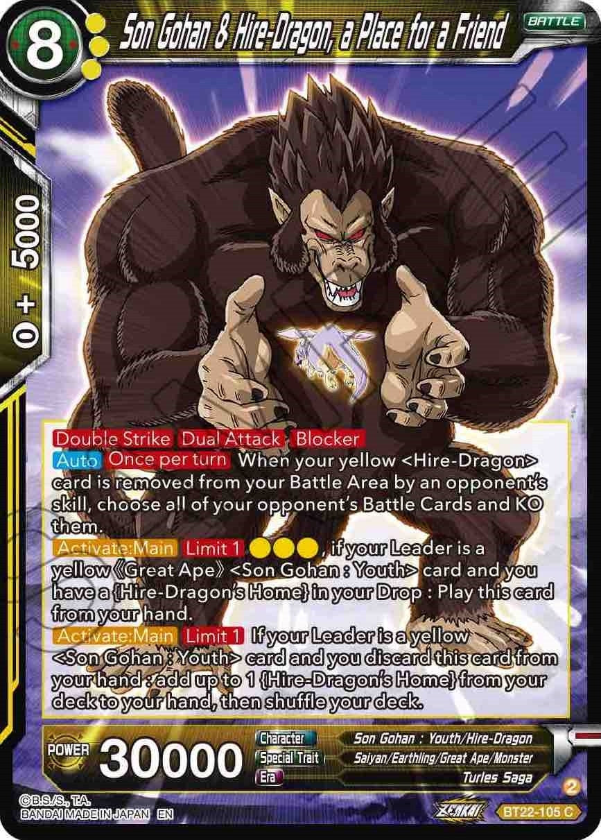 Image for Son Gohan & Hire-Dragon, a place for a Friend - Dragon Ball Super: Masters