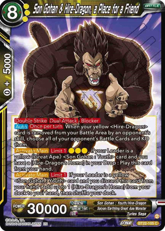 Image for Son Gohan & Hire-Dragon, a place for a Friend - Dragon Ball Super: Masters