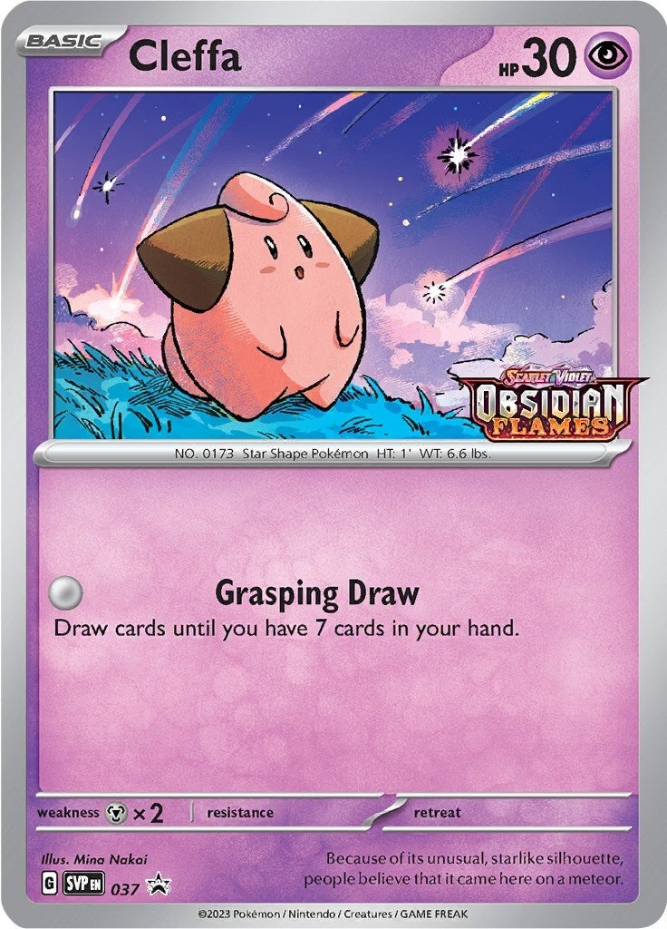 Image for Cleffa - 037 (Prerelease) - Pokemon