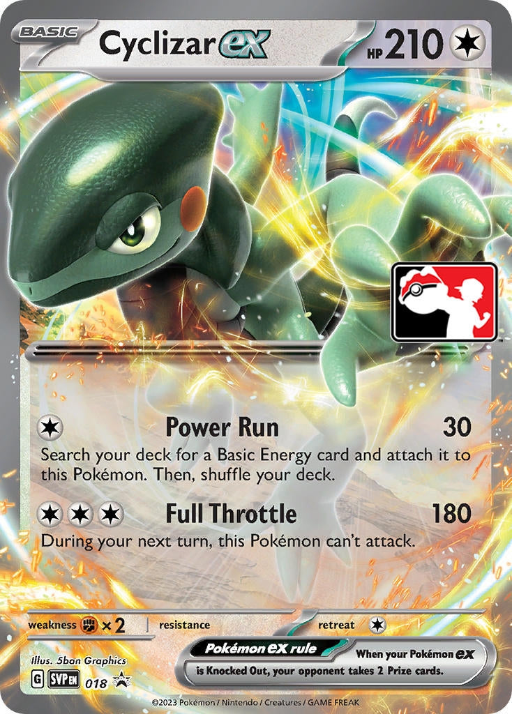 Image for Cyclizar ex - Pokemon