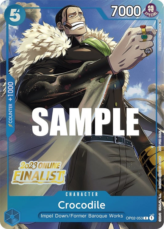 Image for Crocodile (Online Regional 2023) [Finalist] - One Piece Card Game