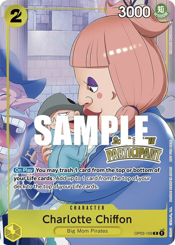 Image for Charlotte Chiffon (Online Regional 2023) [Participant] - One Piece Card Game