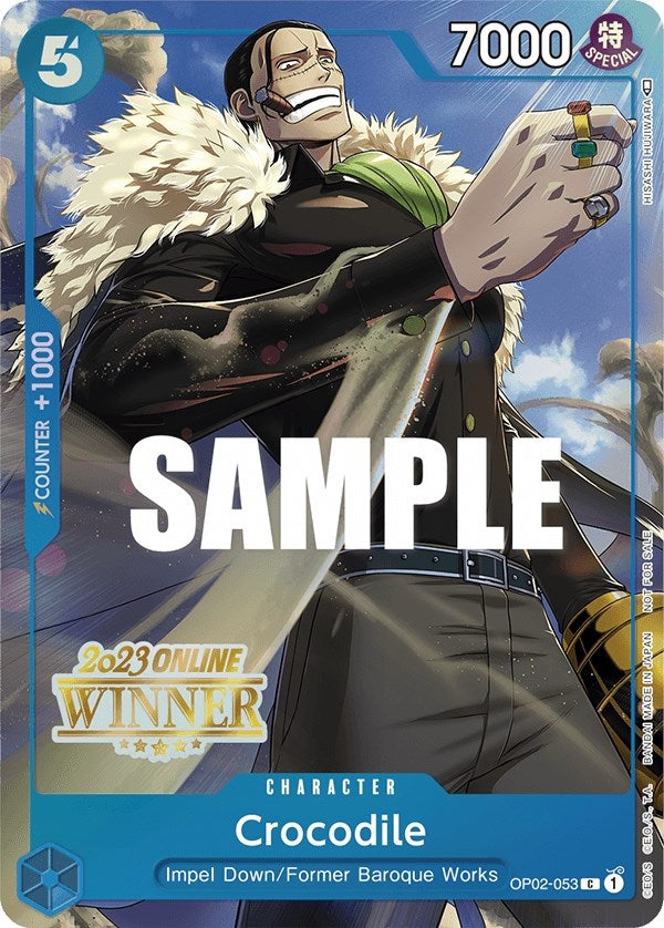 Image for Crocodile (Online Regional 2023) [Winner] - One Piece Card Game