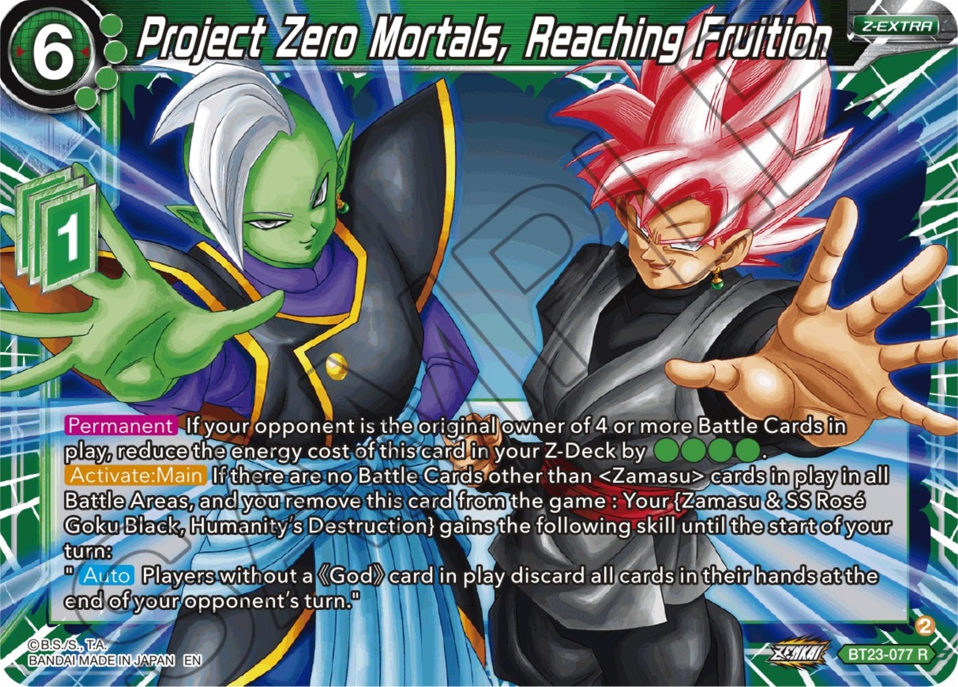 Image for Project Zero Mortals, Reaching Fruition - Dragon Ball Super: Masters