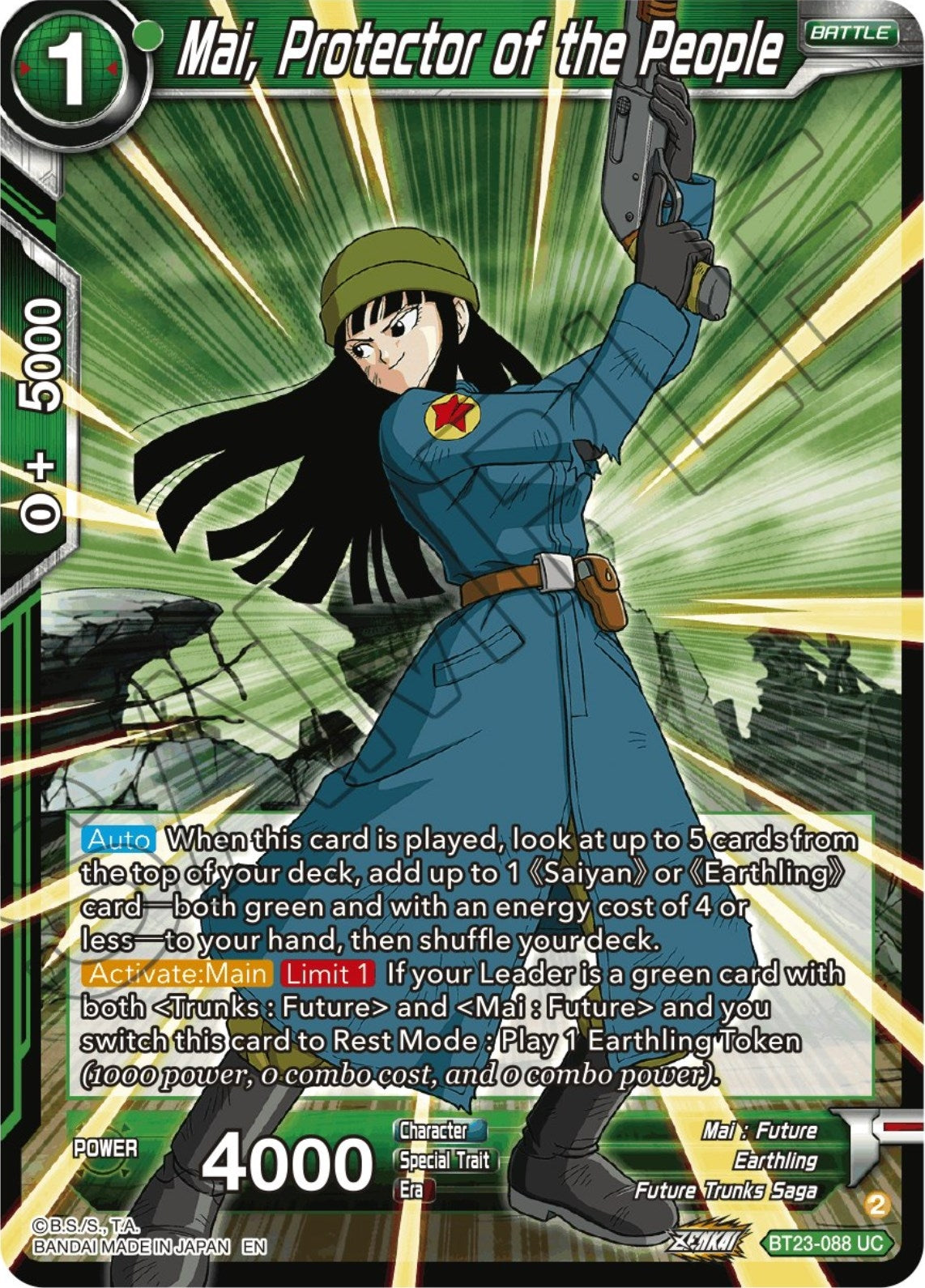 Image for Mai, Protector of the People - Dragon Ball Super: Masters