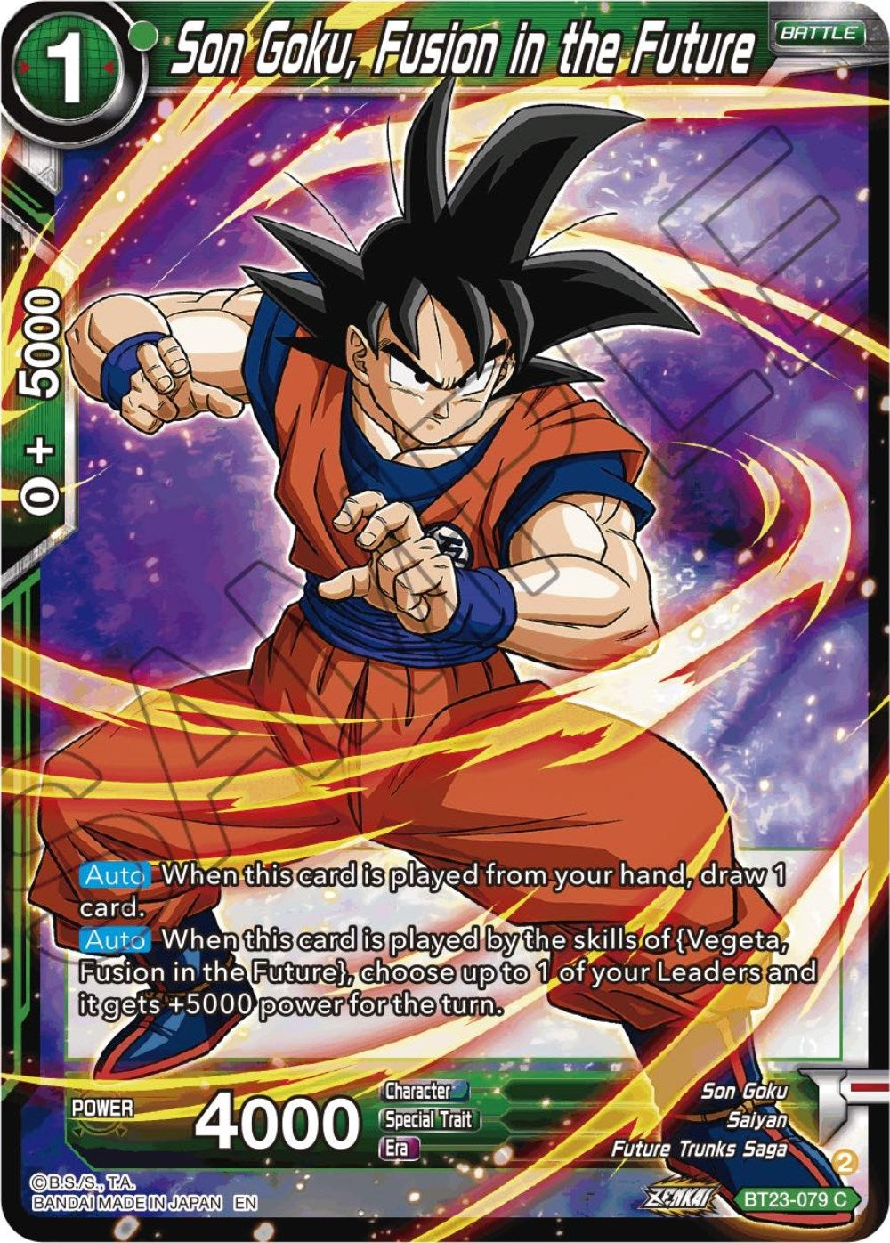 Image for Son Goku, Fusion in the Future - Dragon Ball Super: Masters