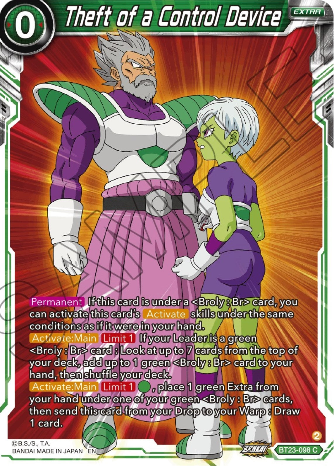 Image for Theft of a Control Device - Dragon Ball Super: Masters