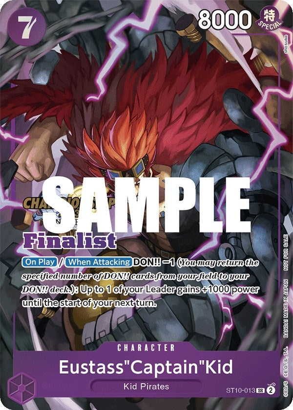 Image for Eustass"Captain"Kid (CS 2023 Top Players Pack) [Finalist] - One Piece Card Game
