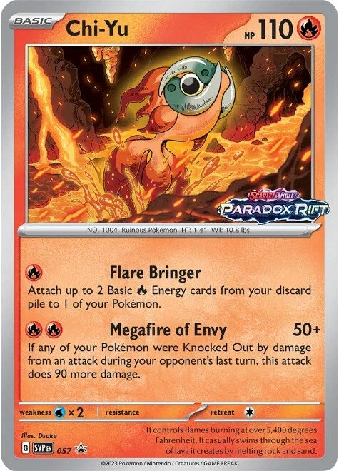 Image for Chi-Yu - 057 (Prerelease) - Pokemon