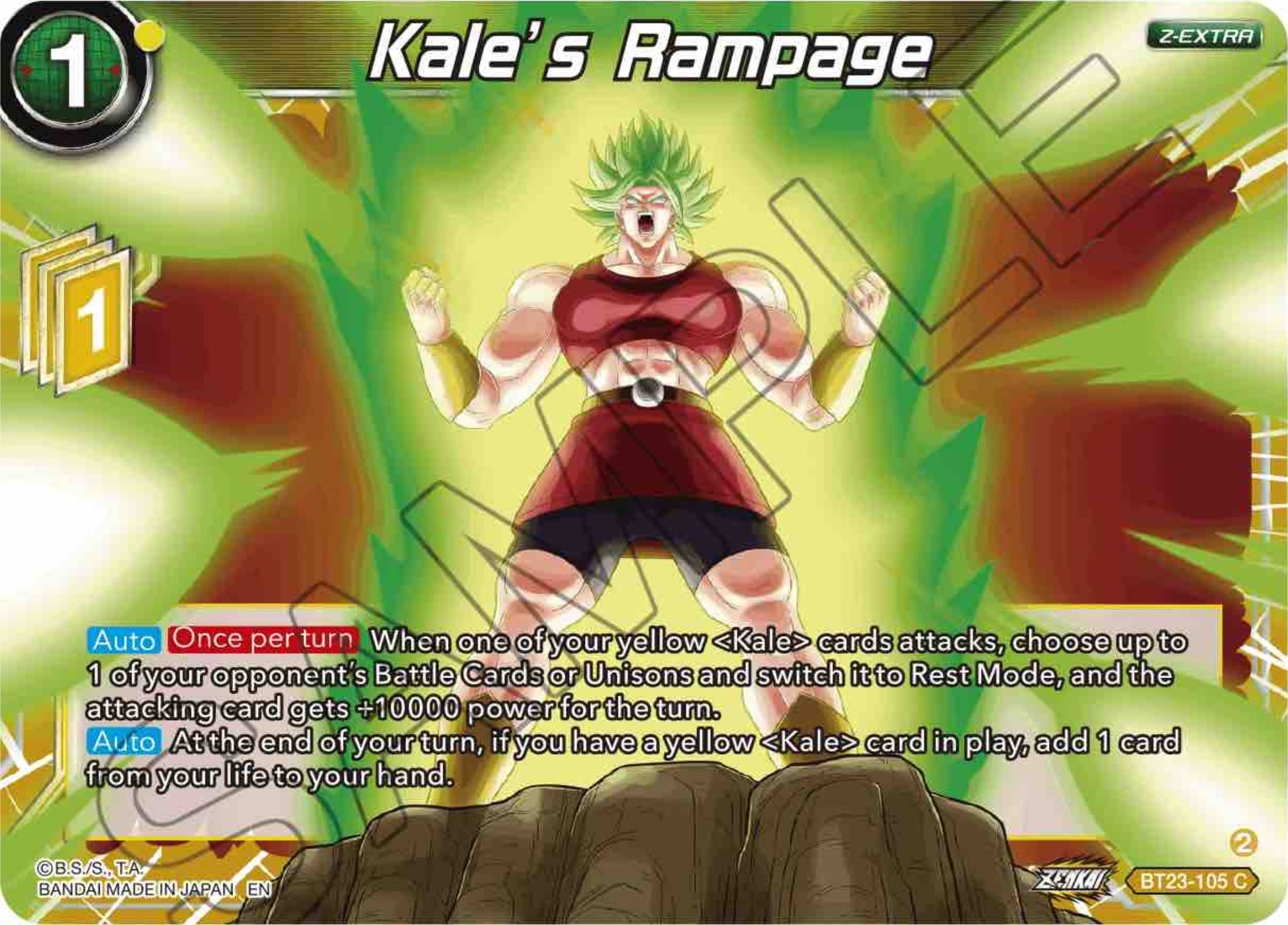 Image for Kale's Rampage - Dragon Ball Super: Masters