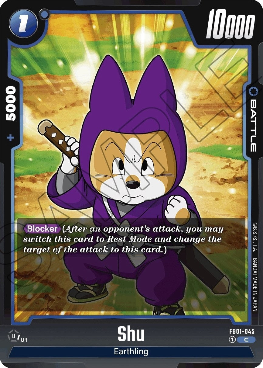 Image for Shu - Dragon Ball Super: Fusion World