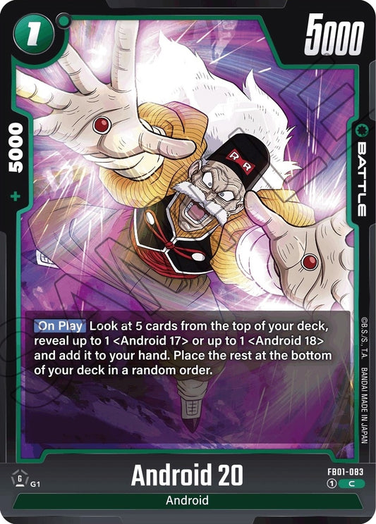 Image for Android 20 - FB01-083 - Dragon Ball Super: Fusion World