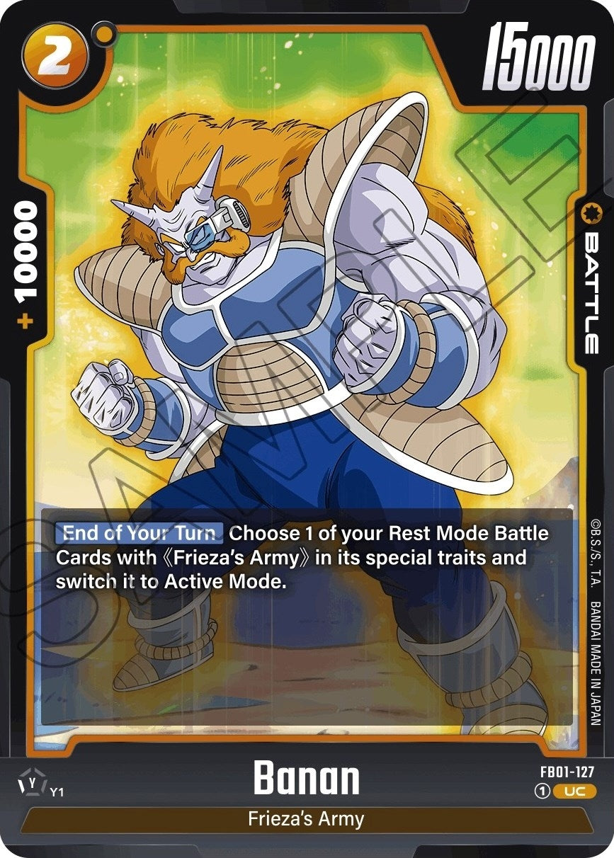 Image for Banan - Dragon Ball Super: Fusion World