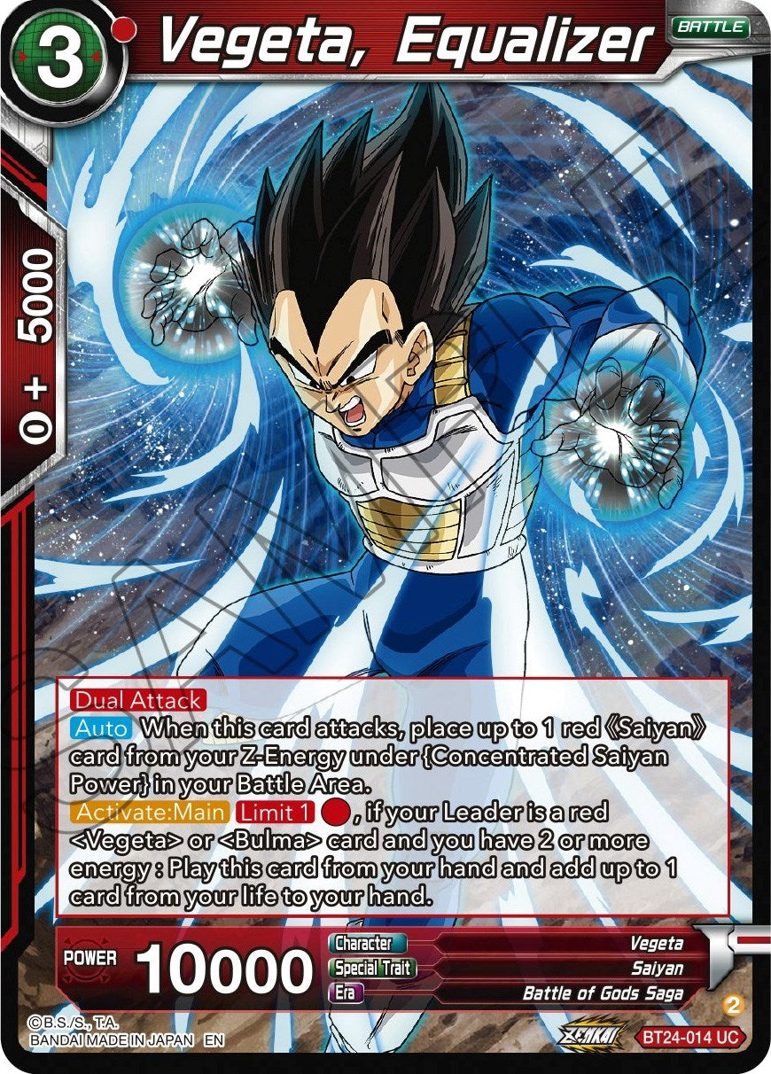 Image for Vegeta, Equalizer - Dragon Ball Super: Masters