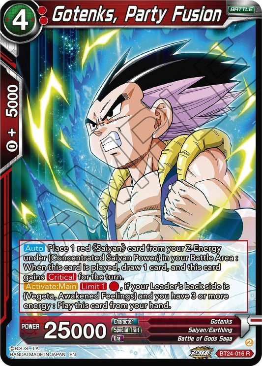 Image for Gotenks, Party Fusion - Dragon Ball Super: Masters