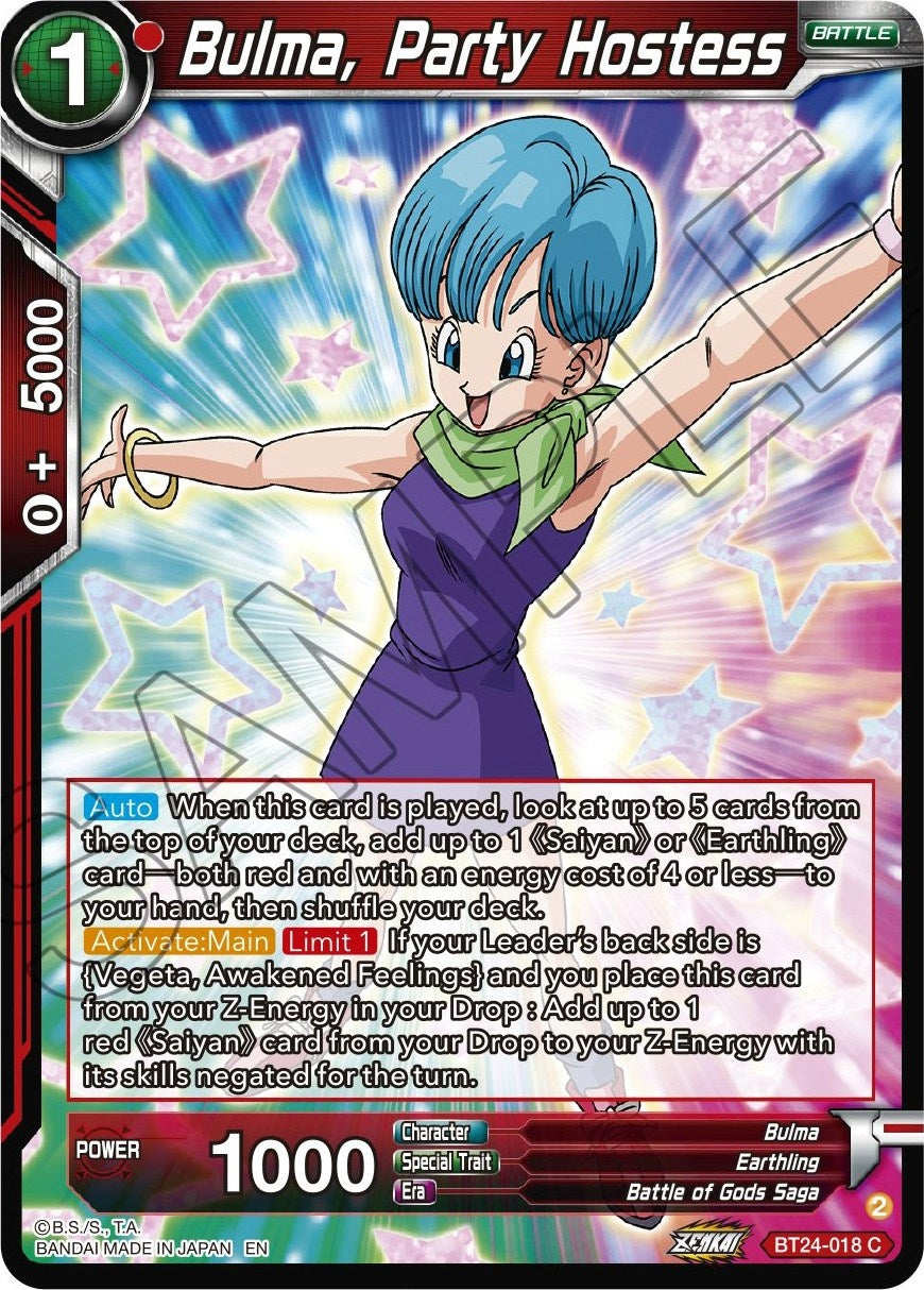 Image for Bulma, Party Hostess - Dragon Ball Super: Masters