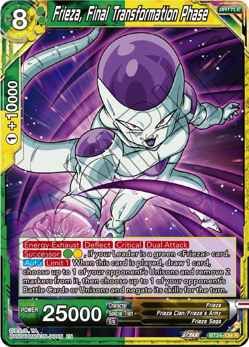 Image for Frieza, Final Transformation Phase - Dragon Ball Super: Masters