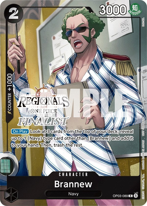 Image for Brannew (Online Regional 2024) [Finalist] - One Piece Card Game