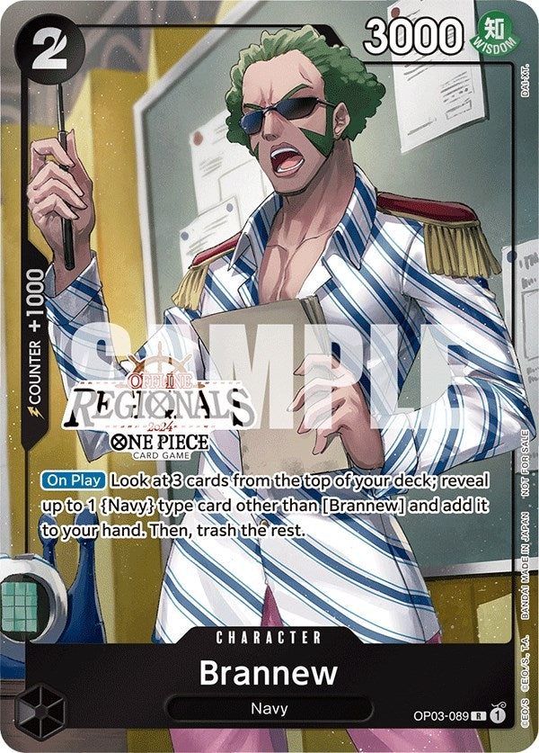 Image for Brannew (Offline Regional 2024) [Participant] - One Piece Card Game