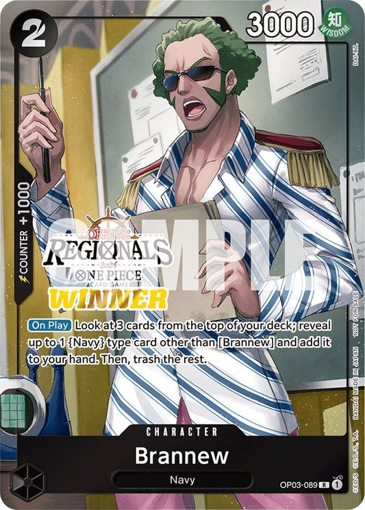 Image for Brannew (Offline Regional 2024) [Winner] - One Piece Card Game