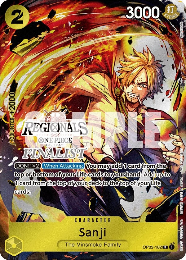 Image for Sanji (Online Regional 2024) [Finalist] - One Piece Card Game