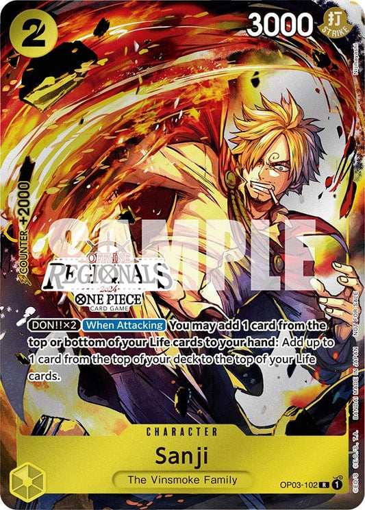Image for Sanji (Offline Regional 2024) [Participant] - One Piece Card Game