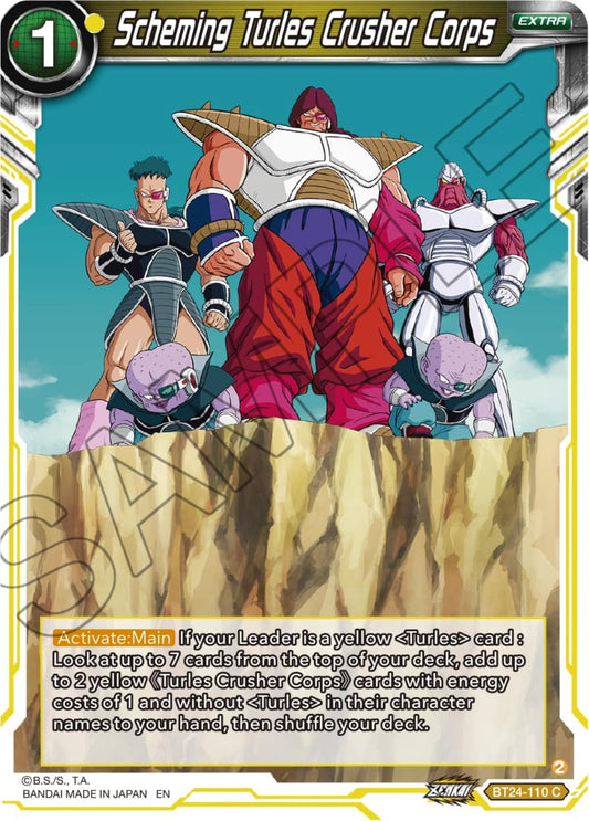 Image for Scheming Turles Crusher Corps - Dragon Ball Super: Masters